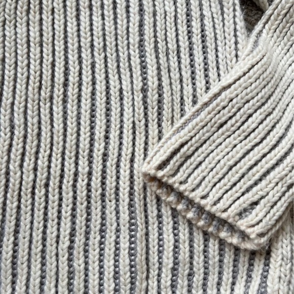 Steve Madden Mock Neck Ribbed Sweater - Picture 2 of 6